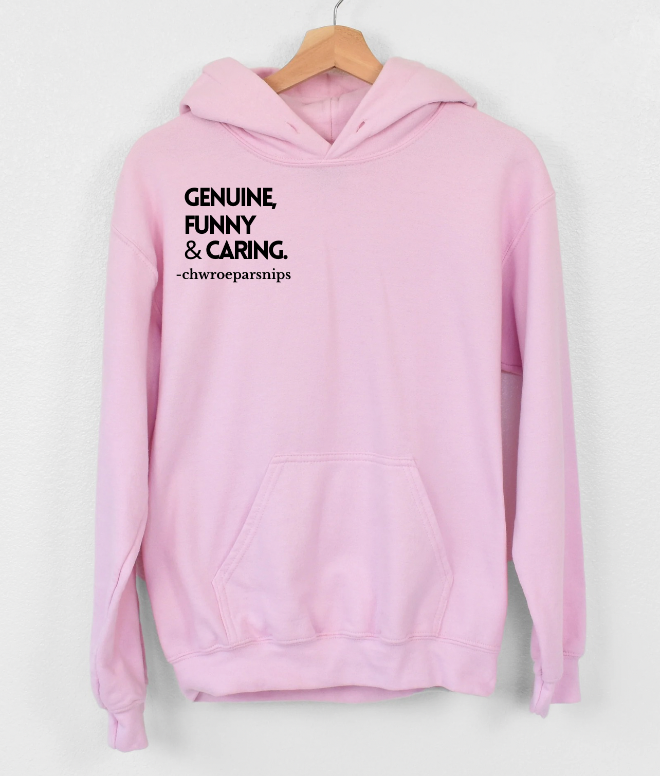 ‘Genuine Funny Caring’ Hoodie